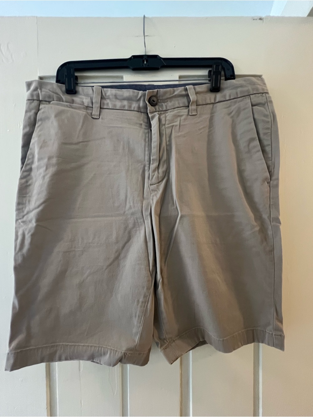 Nautica Men's Flat Front Khaki Shorts - Light Tan